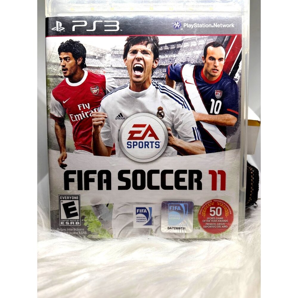 PS3 FIFA Soccer 11 PlayStation EA Sports Rated E for everyone Gaming Family Fun